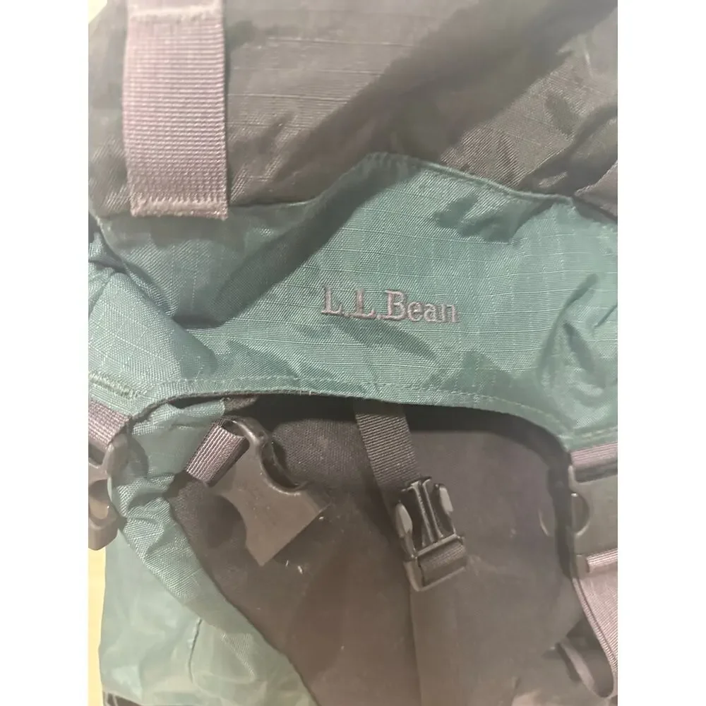 L.L. Bean Hiking Backpack Adult Size Green JM